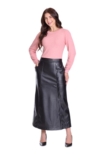 Blusa Giovana Rosa Em Malha Texturizada Hapuk Outono/Inverno 2025