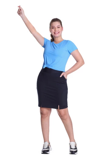 Blusa Adriana confeccionada Em Malha Hapuk Outono/Inverno 2025