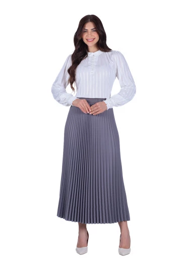 Camisa Flora Em Viscose Off White Hapuk Outono/Inverno 2025