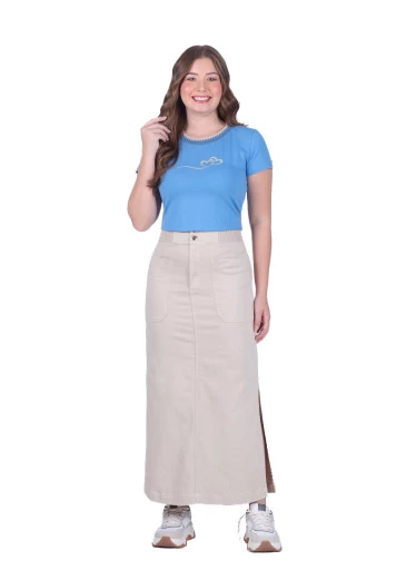 Blusa Nala Azul Hapuk Outono/Inverno 2025