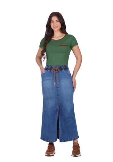 Blusa Wilma Em Malha De Algodão Verde Hapuk  Outono/Inverno 2025