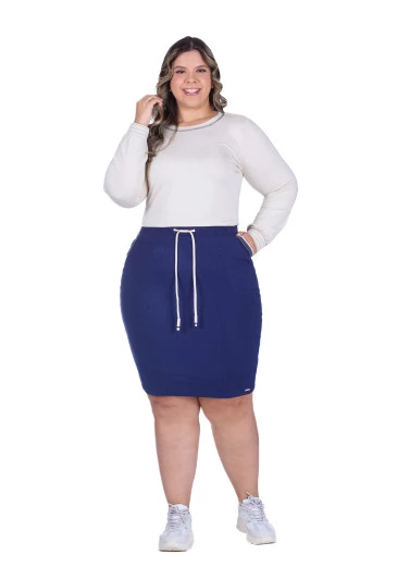 Conjunto Olivia Em Moletinho Bege Hapuk  Outono/Inverno 2025