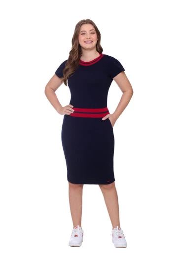 Vestido Márcia Azul Noite Em Jeans Hapuk Outono/Inverno 2025