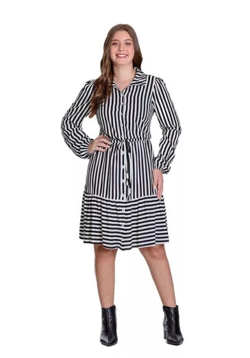 Vestido Thayla Em Viscose Preto Hapuk Outono/Inverno 2025