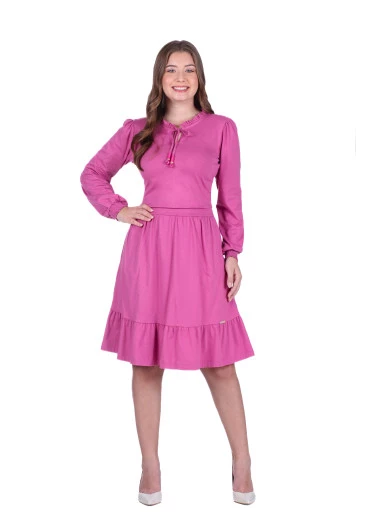 Vestido Mireya Em Malha Uva Hapuk Outono/Inverno 2025