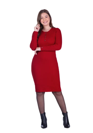 Vestido Glaucia Vermelho Hapuk Outono/Inverno 2024