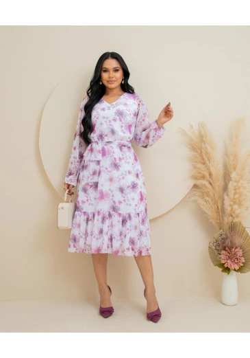 Vestido Fabíola Rosa Maria Amore Outono/Inverno 2025