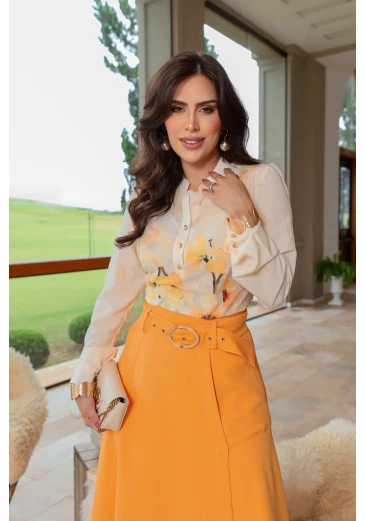 Camisa Em Crepe De Seda Kauly Outono/Inverno 2025