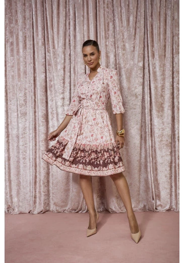 Vestido Aline Em Toque De Seda  Jany Pim Outono/Inverno 2025