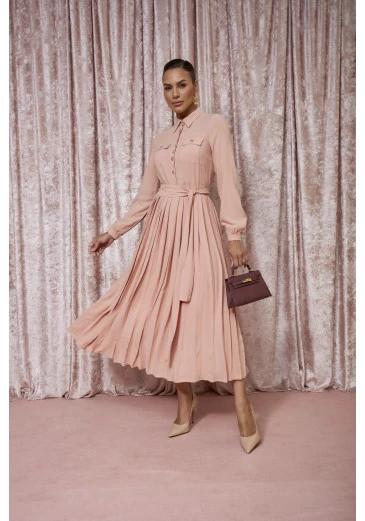 Vestido Maria Em Oasis Rose Jany Pim Outono/Inverno 2025