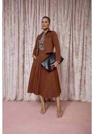 Conjunto Magda Em Tecido Alfaiataria Berlin Jany Pim Outono/Inverno 2025