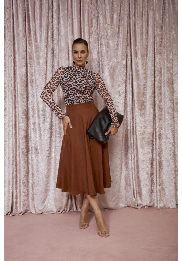 Blusa Renata Em Tule  Jany Pim Outono/Inverno 2025