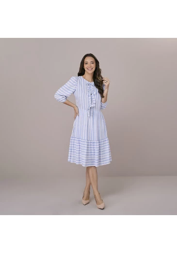 Vestido Layane Azul Bebe Tata Martello Outono/Inverno 2025
