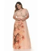 Vestido Fasciniu's Plisse Estampado 9916 