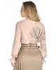 Blusa com Lastex Via Tolentino 