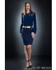 Blusa Via Caruso Dark Blue 10505