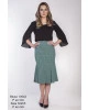 Blusa Via Caruso Manga Flare Preta 10542