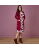 Cardigan com Bolso Bordô Tata Martello