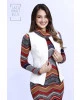 Colete Jacquard Branco Tata Martello