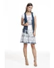 Conjunto Fasciniu's Colete Ilhós Azul 9767