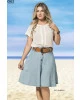Saia Colt Jeans Secretária Godê 194