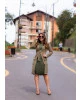 Sobretudo em Malha Tricot Verde Boutique K 