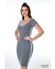 Vestido Hapuk Faixa Cinza 59891