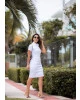 Vestido Jeans Branco Joyaly