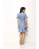 Vestido Jeans Laço Laura Rosa