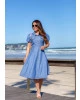 Vestido Midi Detalhe em Botões Joyaly