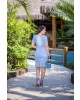 Vestido Raje Jeans Botões 16200