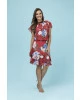 Vestido Tata Martello Floral Babado 0260