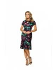 Vestido Clara Rosa Flor Oriental 20337