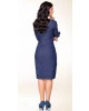 Vestido Dyork Gola Bordada 3738