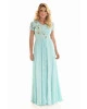 Vestido Fasciniu's Longo Renda 10599 