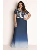 Vestido Fasciniu's Longo Renda Romana 10635