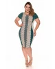 Vestido Fasciniu's Luxo Aplique Renda 9971 