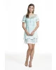 Vestido Fasciniu's Viscose Tye Dye Verde 9761