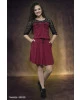 Vestido Hapuk Burgundy 59038