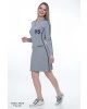 Vestido Hapuk Number Grey 59378