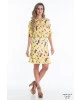 Vestido Via Caruso Pássaros 51116