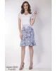 Vestido Via Caruso Renda Azul 50835 