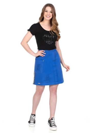 Blusa Emma Preta Com Bordado Manual Em Vidrilho Com Manga Franzida Hapuk Primavera/Verão 2024