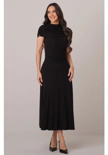 Vestido Tainara Em Stella Maris Preto Tata Martello Outono/Inverno 2026