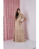 Vestido Longo com Babado Tata Martello