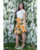 Vestido Puro Sharmy Renda Laranja 10688