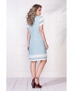 Vestido-T-Shirt-Dress-Bicolor-Azul-Fasciniu's-estrela-evangelica