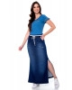 Saia Stella Detalhe Azul Hapuk