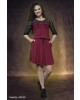 Vestido Hapuk Burgundy 59038