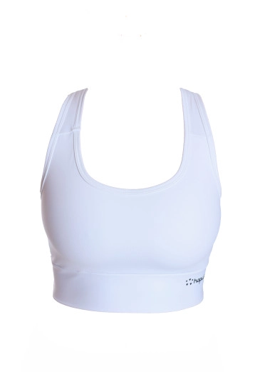 Top Marilia Branco Fitness Hapuk Outono/Inverno 2025